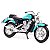 Miniatura Moto Honda Shadow VT 1100C - 1:18 Welly - Imagem 1