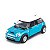Miniatura Mini Cooper S Azul - 1:28 - Imagem 1