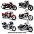 Kit Motocicletas Harley-Davidson - Série 33 - 6 unidades - Imagem 1
