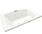 Banheira CARINA DUPLA G1 - Acrílica - 4 Jatos - 170x110x48cm - Jacuzzi® - Imagem 2
