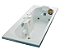 Banheira SPAZIA 75 - Acrílica - 6 Jatos - 180x75x45,5cm - Jacuzzi® - Imagem 2