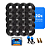 Kit Aquecedor Solar Para Piscinas 80.000 L - Girassol - Imagem 1