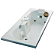 Banheira SPAZIA 75 - Acrílica - 6 Jatos - 140x75x45,5cm - Jacuzzi® - Imagem 2