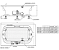 Banheira SPAZIA 90 - Acrílica - 6 Jatos - 140x90x45,5cm - Jacuzzi® - Imagem 3
