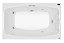 Banheira de Hidromassagem MYSIA DUPLA G1 PLUS - Acrílica - 5 Jatos - 183x113x41,5cm - Jacuzzi® - Imagem 1