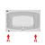 Banheira de Hidromassagem MYSIA DUPLA G1 - Acrílica - 3 Jatos - 183x113x41,5cm - Jacuzzi® - Imagem 7