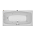 Banheira de Hidromassagem MYSIA G1 PLUS - Acrílica - 5 Jatos - 165x86x41,5cm - Jacuzzi® - Imagem 1