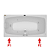 Banheira de Hidromassagem MYSIA G1 PLUS - Acrílica - 5 Jatos - 165x86x41,5cm - Jacuzzi® - Imagem 5