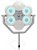 Foco Cirúrgico Auxiliar M300T 2 Cúpulas (4X4 Bulbos) - Imagem 3