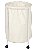 Coletor de Roupas Inox Hamper - Com Saco - Imagem 1