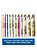Kit de Agulhas de Plástico Colorido para Crochê com 12 unidades - Imagem 1