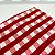 Tecido Tricoline Xadrez 1,40x1,00m Vermelho - Imagem 3