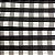 Tecido Tricoline Xadrez 1,40x1,00m Preto e Branco - Imagem 3