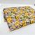 Tecido Viscose Amarelo Florido 1,40x090cm Confecção de Roupas - Imagem 1