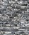Papel de Parede Essencial Ess1060 B Tijolinho Cinza - 53cm x 10M - Imagem 1