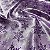 Tecido Cetim estampado Frozen Lilás 1,40m Flocos de Neve - Imagem 2