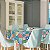 Toalha de Mesa Plástica Térmica Azulejo Colorido 1,40m (largura) Cozinha e Decoração - Imagem 2