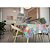Toalha de Mesa Plástica Térmica Azulejo Colorido 1,40m (largura) Cozinha e Decoração - Imagem 3