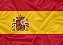 Bandeira da Espanha de Cetim 1,40x0,91cm Copa do Mundo - Imagem 1