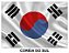 Bandeira da Coréia do Sul de Cetim 1,40x0,91cm Copa do Mundo - Imagem 2