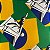Microfibra Estampada Brasil Cristo Redentor 1,58x1,00m Copa do Mundo - Imagem 3