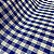 Tecido Xadrez Poliéster Azul 1,40x1,00m (com detalhes) - Imagem 2
