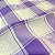 Tecido Oxford Xadrez Lilás 1,40x1,00m (com detalhe bordado) Para Toalhas e Guardanapos - Imagem 4
