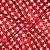 Cetim Estampado Vermelho Estrelas 1,40m Fantasias - Imagem 1