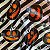 Tecido Cetim Listrado Abóboras 1,47m Estampa Digital Halloween - Imagem 2