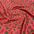 Tecido Tricoline Estampado de Natal 1,40m (largura) Vermelho Folhas - Imagem 7