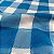 Oxford Xadrez 100% Poliester Azul Tiffany 1,40x1,00m (por metro) - Imagem 1