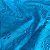 Tecido Lese Bordada Azul Piscina 1,30x1,00m 100% Algodão Laise - Imagem 2