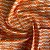 Tecido Tricoline Estampa Tweed Laranja 1,40m - Conjuntos Femininos Cropped - por metro - Imagem 1