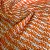 Tecido Tricoline Estampa Tweed Laranja 1,40m - Conjuntos Femininos Cropped - por metro - Imagem 2