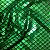 Tecido Sereia Malha Holográfica Verde 1,45m - Para Fantasias e Saias - Imagem 4