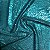 Tecido Malha Paetê Magestic Verde Tiffany 1,45x1,00m Para Vestidos - Imagem 5