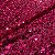 Tecido Malha Paetê Glamour Pink 1,45x1,00m Para Vestidos de Festa - Imagem 3
