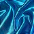 Tecido Cetim Charmousse Azul 1,40x1,00m Para Roupas e Decorações - Imagem 1
