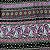 Tecido Viscose Tribal Estampada Indiana Roxa 1,45m Roupas Femininas - Imagem 4