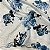Tecido Lese Bordada Floral Azul Escuro Grécia 1,35x1,00m 100% Algodão Laise - Imagem 6
