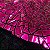 Tecido Veludo Bordado Rosa FlashBack 1,40m Por Metro Figurinos - Imagem 5