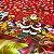 Toalha de Mesa Plástica Térmica Vermelha de Natal 1,40x1,00 Cozinha Decoração - Imagem 3