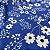 Tecido Viscolinho Azul Florzinhas Brancas 1,50m Roupas Femininas - Imagem 6