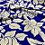 Tecido Viscose Estampada Floratta Azul 1,45m Confecção de Roupas - Imagem 6