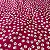Tecido Tricoline Rosa Estampa Patinhas 1,40m Para Roupinhas Pet - Imagem 7