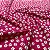 Tecido Tricoline Rosa Estampa Patinhas 1,40m Para Roupinhas Pet - Imagem 1