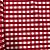 Tecido Tricoline Xadrez Vermelho 1,40m Para Roupas Femininas e Artesanatos - Imagem 5