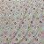 Tecido Lese Bordada Estampa Floral Luar 1,35m 100% Algodão Laise - Imagem 4