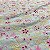 Tecido Lese Bordada Estampa Floral Luar 1,35m 100% Algodão Laise - Imagem 5