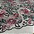 Tule Bordado Coreano Floral Liberty 1,30m Fios 3D Para Vestidos Femininos - Imagem 1